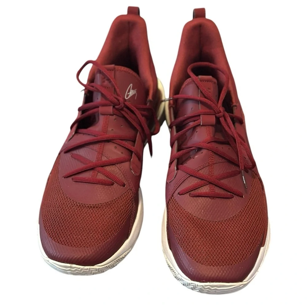Under Armour Team Curry Unisex Red Athletic Shoes Men’s Size 14 Women’s 15.5